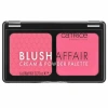 CATRICE палетка румян blush affair cream&powder palette т.020